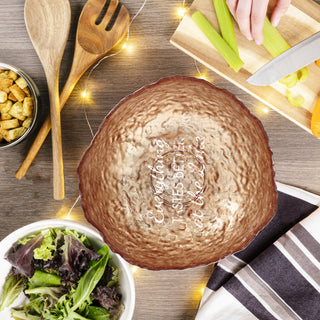 Lake 9.5" Glass Serving Bowl