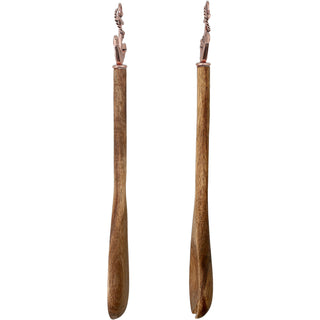 Anchor 13" Acacia 2 Piece Utensil Set