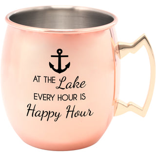 Happy Hour 20 oz Stainless Steel Moscow Mule