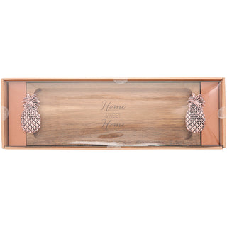 Home Sweet Home 14.25" Acacia Serving Board