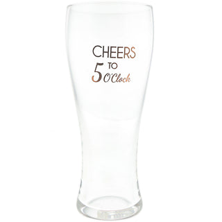 5 O'Clock 15 oz Pilsner Glass