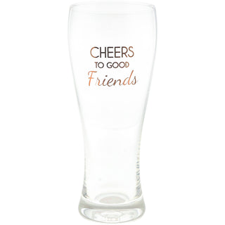 Good Friends 15 oz Pilsner Glass