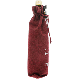 Wonderful Wine 13" Wine Gift Bag Set