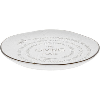 The Giving Plate 10.5" Ceramic Plate