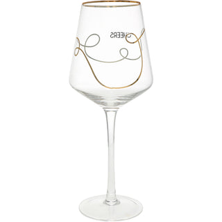 Cheers Swirls 17 oz Wine Glass