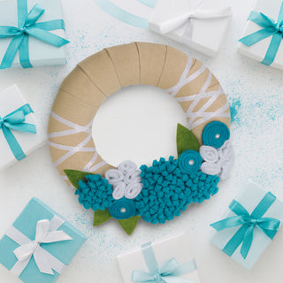 Aqua 6" Wreath