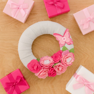 Pretty in Pink 6" Wreath