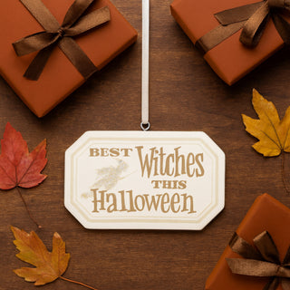 Halloween 3" x 2" Hanging Plaque