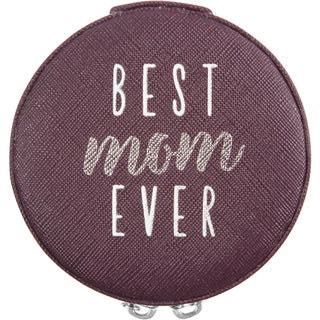 Mom 3.5" Zippered Jewelry Case