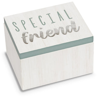 Special Friend 2.25" x 1.2" x 1.5" MDF Trinket Box