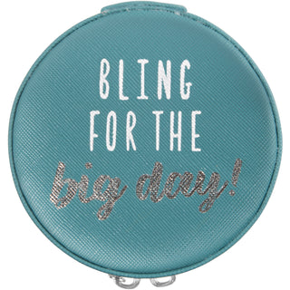 Bling 3.5" Zippered Jewelry Case