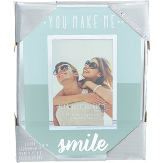 Smile 4.75" X 6" Frame (Holds 2.5" X 3.5" Photo)