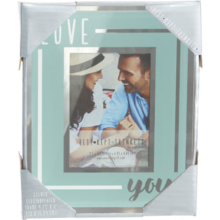 Love You 4.75" X 6" Frame (Holds 2.5" X 3.5" Photo)