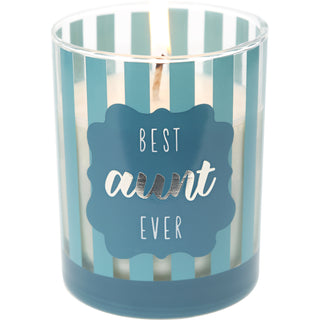 Aunt 7 oz 100% Soy Wax Candle, Scent: Serenity