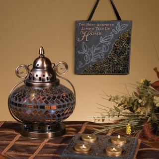 The Best Journeys 7.5" Slate w/Mosaic Sq Plate