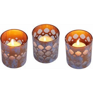 Love Lives Here Bronze 3 Assorted Votive Holders