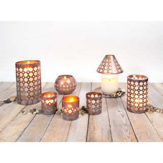 Love Lives Here Bronze 3 Assorted Votive Holders