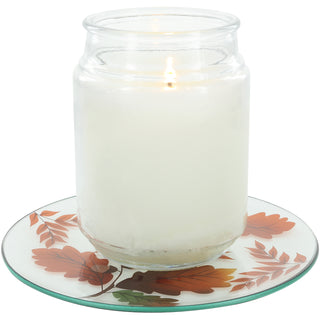 Harvest Leaves Candle Tray