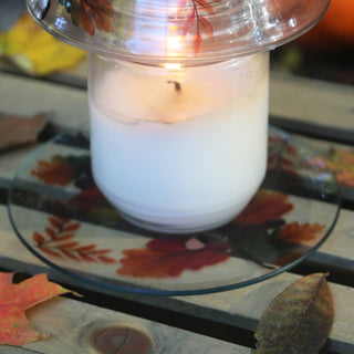 Harvest Leaves Candle Tray