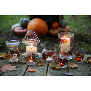 Harvest Leaves Candle Tray