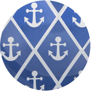 Blue Anchor Candle Tray