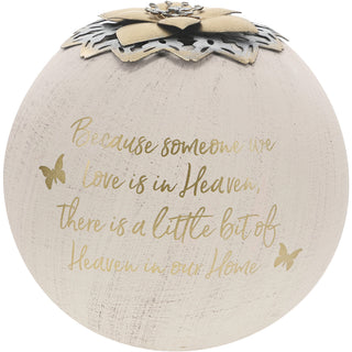 Heaven 5" Round Tealight Candle Holder