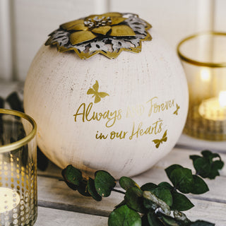 Always & Forever 5" Round Tealight Candle Holder