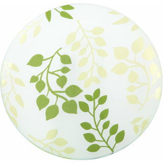 Green Fern Candle Tray