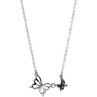 Heaven 16"-18" Butterfly Memorial Necklace