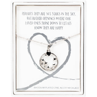 Stars in the Sky 16"-18" Star Memorial Necklace