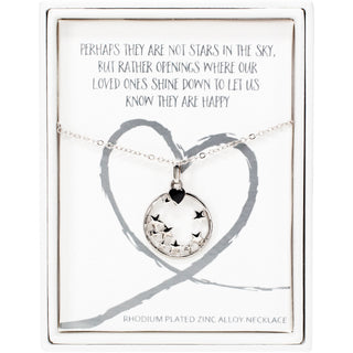 Stars in the Sky 16"-18" Star Memorial Necklace