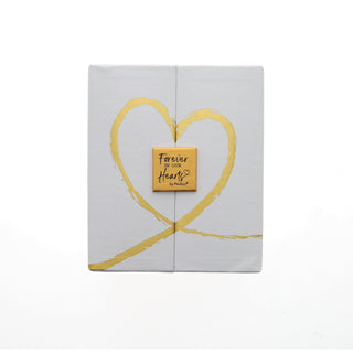 Always & Forever 4" Glass Ornament