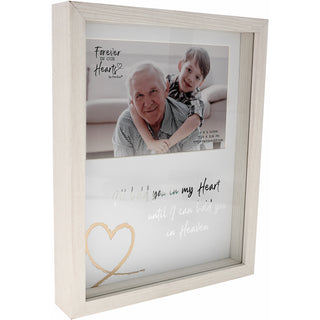 Hold You 7.5" x 9.5" Shadow Box Frame (Holds 6" x 4" Photo)