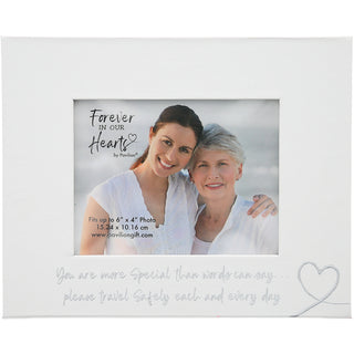 Travel Safely Visor Memorial Photo Frame (Holds 6" x 4" Photo)