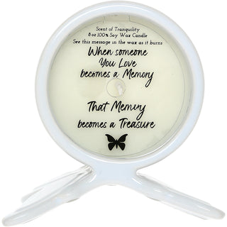 Mother 8 oz 100% Soy Wax Reveal Butterfly Candle
Scent: Tranquility