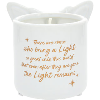 Light Remains 8 oz 100% Soy Wax Reveal Butterfly Candle Scent: Tranquility