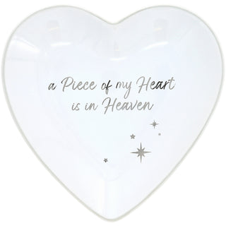 In Heaven 4.5" Heart Keepsake Dish