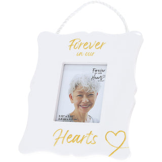 Our Hearts 3.5" x 4.25" Frame (Holds 2" x 2.5" Photo)