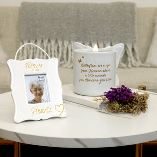 Our Hearts 3.5" x 4.25" Frame (Holds 2" x 2.5" Photo)