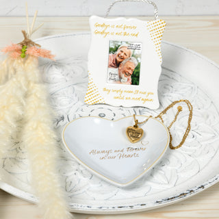 Heaven Adjustable Memorial Heart Necklace