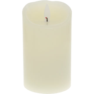 Ivory Candle 5" Realistic Flame LED Lit Candle