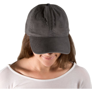 Blank Dark Gray Dark Gray Adjustable Hat